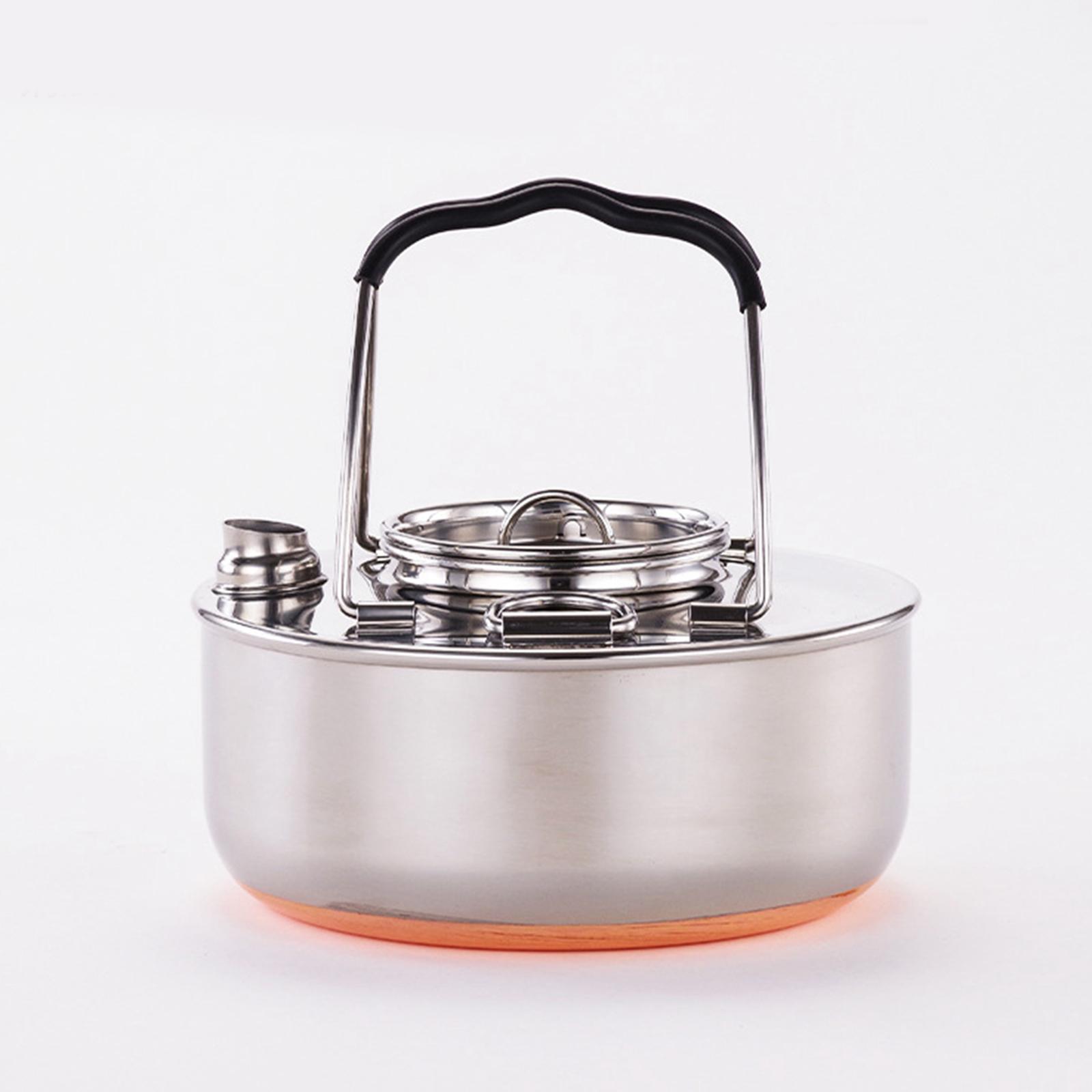 Camping Lightweight Cooking Pot - 요리용 휴대용 주전자, 야외 바베큐 및