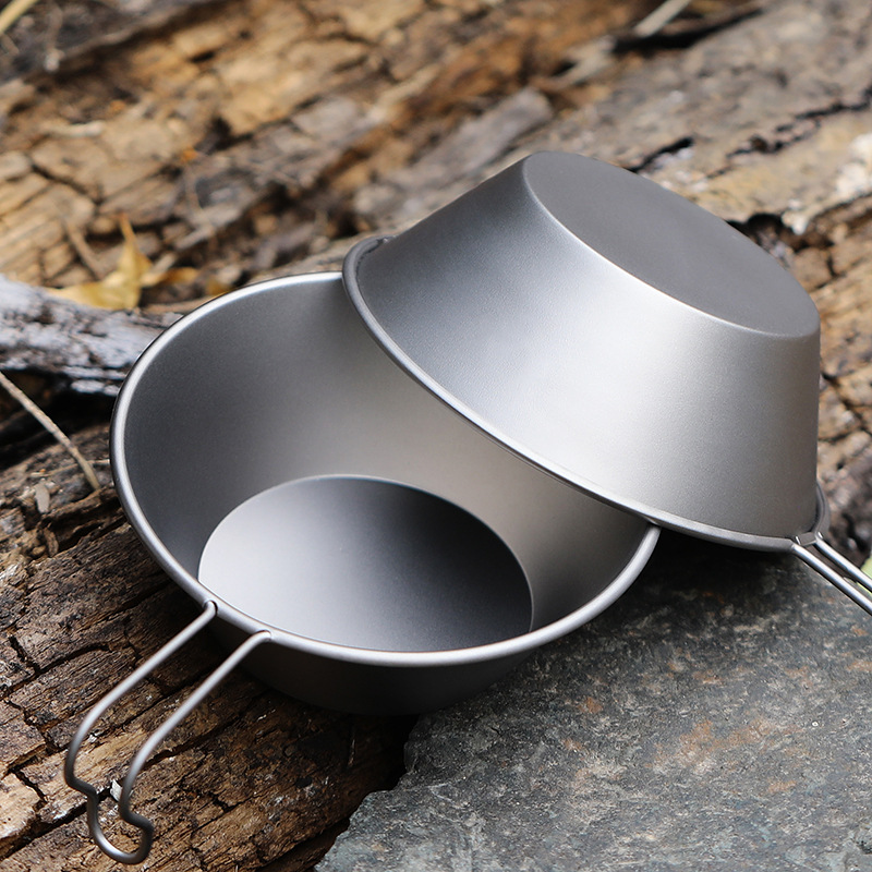 Camping Cooking Lightweight - (1개) 캠핑 다용도 티타늄 시에라 볼