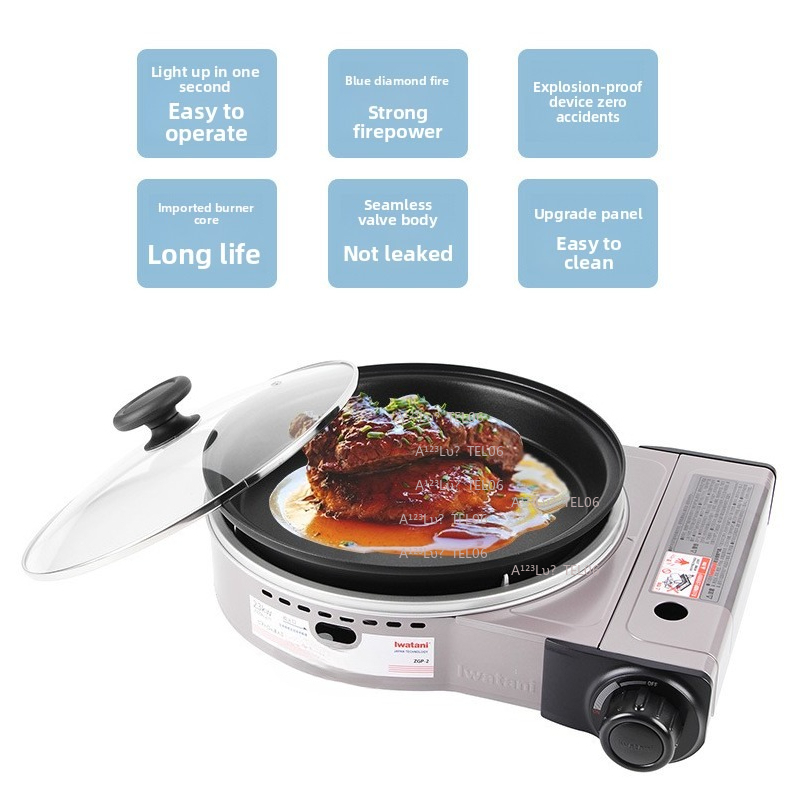 Camping Cooking Burner - 휴대용 방풍 가스 스토브 부탄 버너