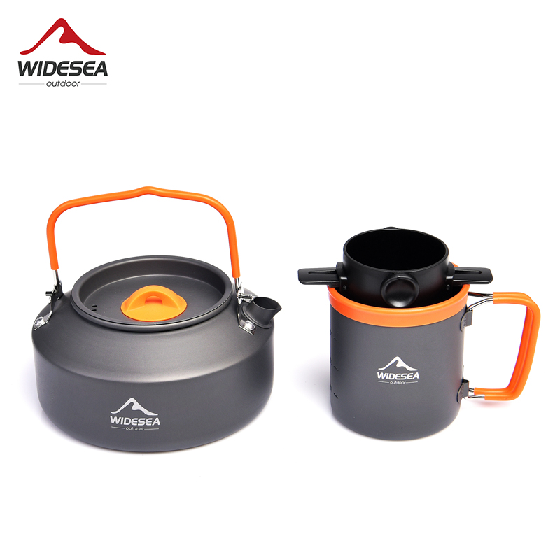 Camping Cooking Box Set - Widesea 캠핑 커피 조리기구 세트, 야외