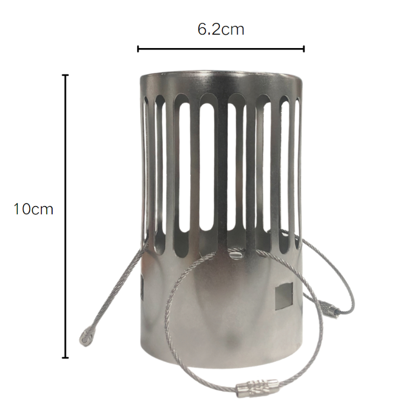 Camping Cooking Wood Stove - 캠핑용 나무 난로 굴뚝 캡 62mm