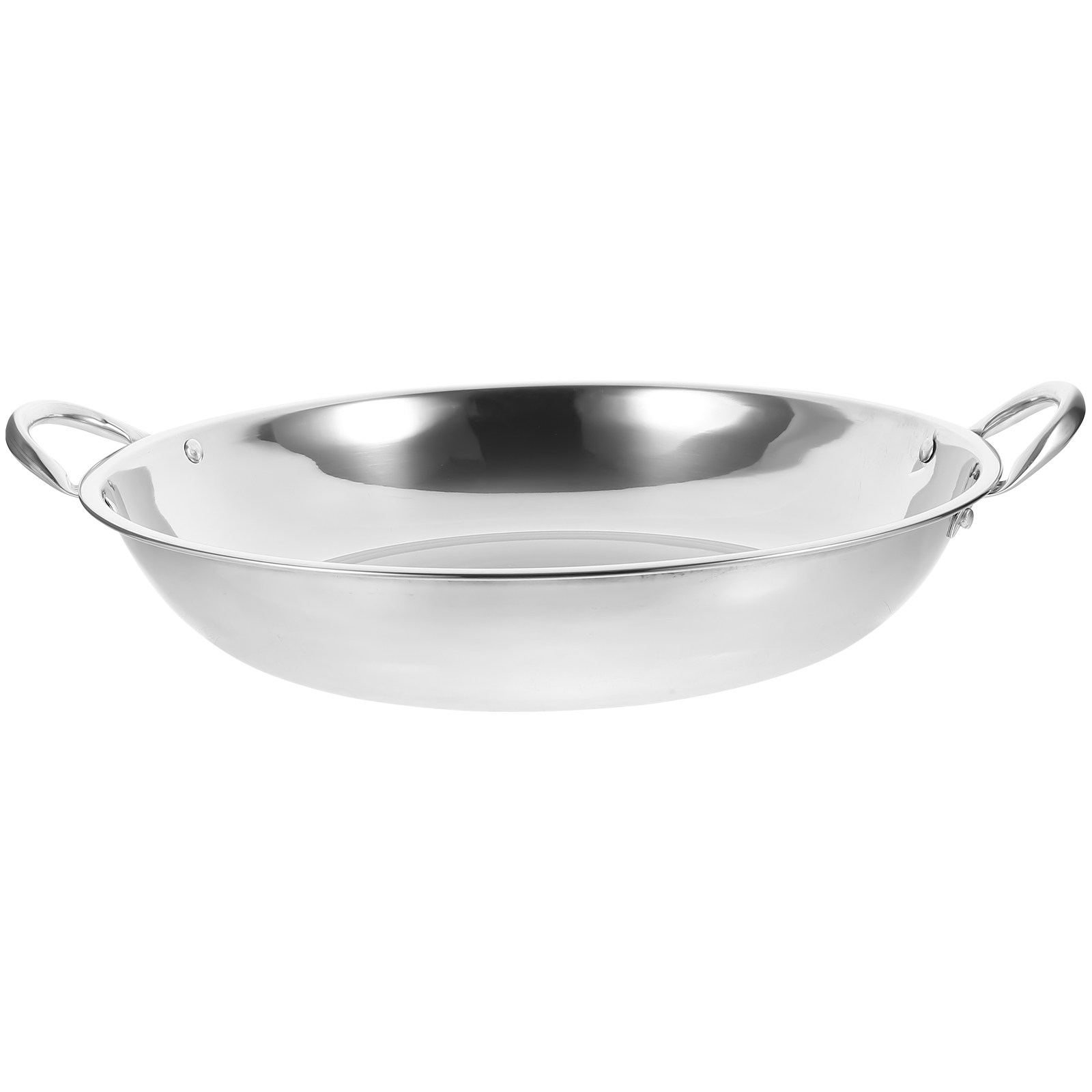 Camping Cooking Pot Stainless Steel - 이중 손잡이 스테인리스 스틸 웍 냄비