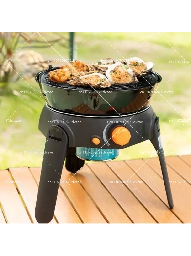 Camping Cooking Gear - 야외 다기능 가스 스토브 캠핑 바베큐