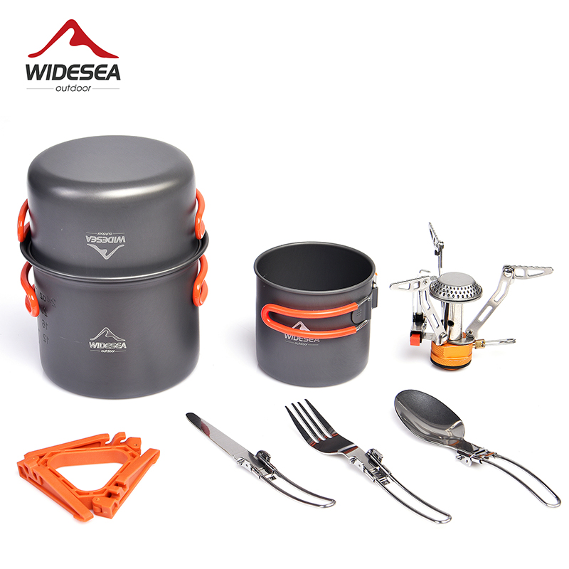Camping Cooking Burner - Widesea 캠핑 조리기구 세트, 야외 식기