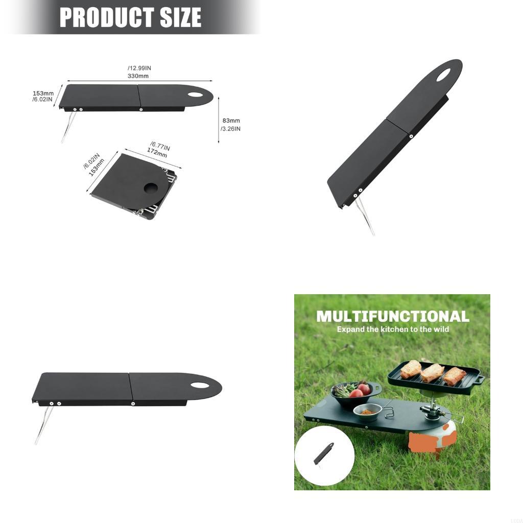 Camping Cooking Table Foldable - 다목적 접이식 테이블 금속 야외 테이블