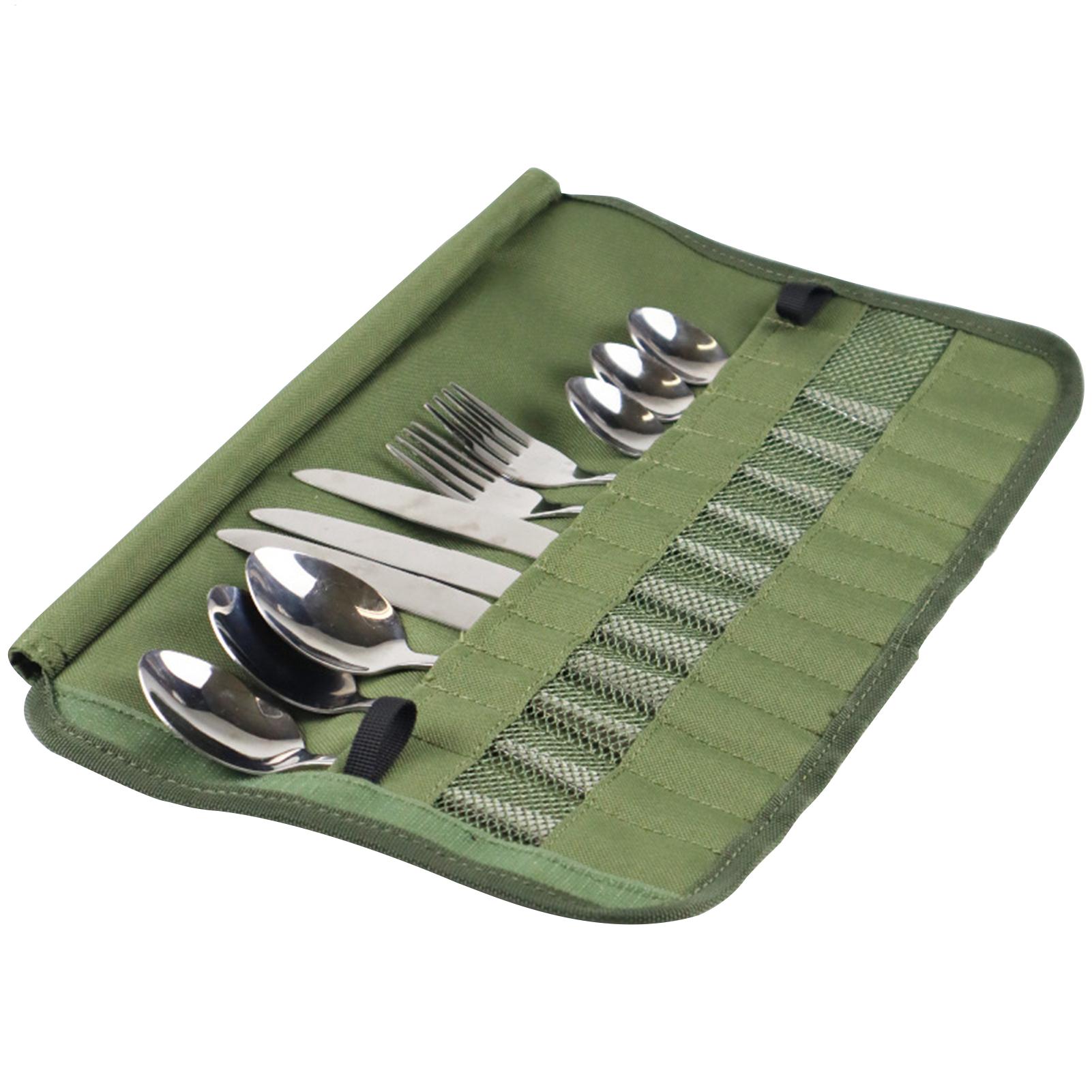 Camping Cooking Utensil Roll - 캠핑 식기류 롤백 주방 조리기구 세트