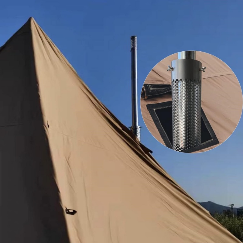 캠핑 스토브 파이프 스테인리스 스틸 굴뚝 튜브 야외 텐 - Camping Cooking Wood Stove 리뷰 및 가격