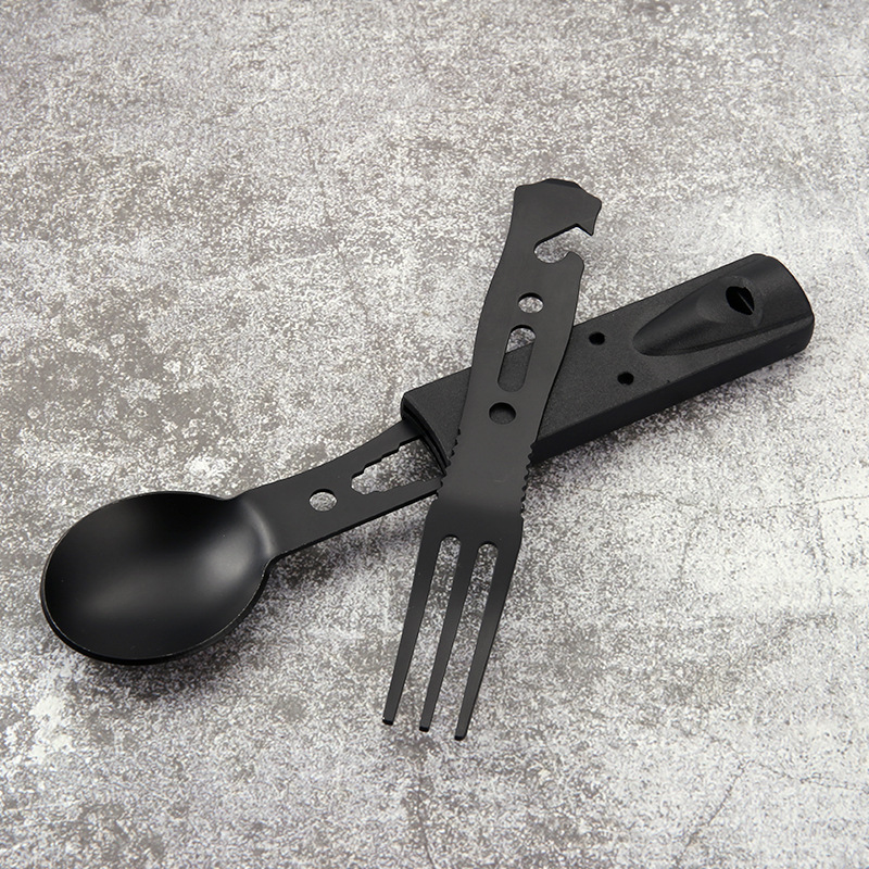 스테인리스 스틸 캠핑 식기 세트, 야외 하이킹 피크닉용 - Camping Cooking Set Stainless Steel 리뷰 및 가격