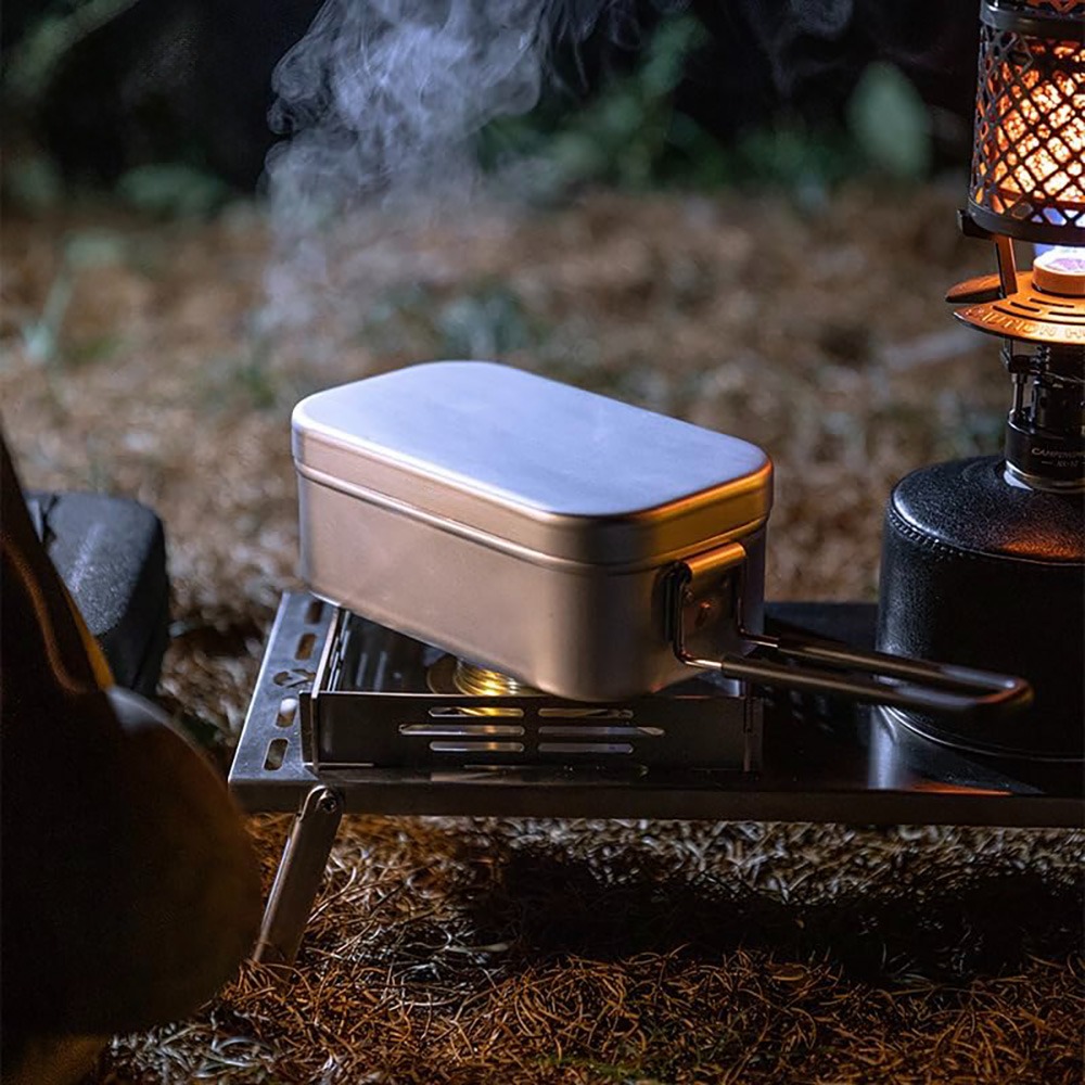 초경량 식기 캠핑 조리기구 도시락 요리 냄비 피크닉 액 - Camping Cooking Box Set 리뷰 및 가격