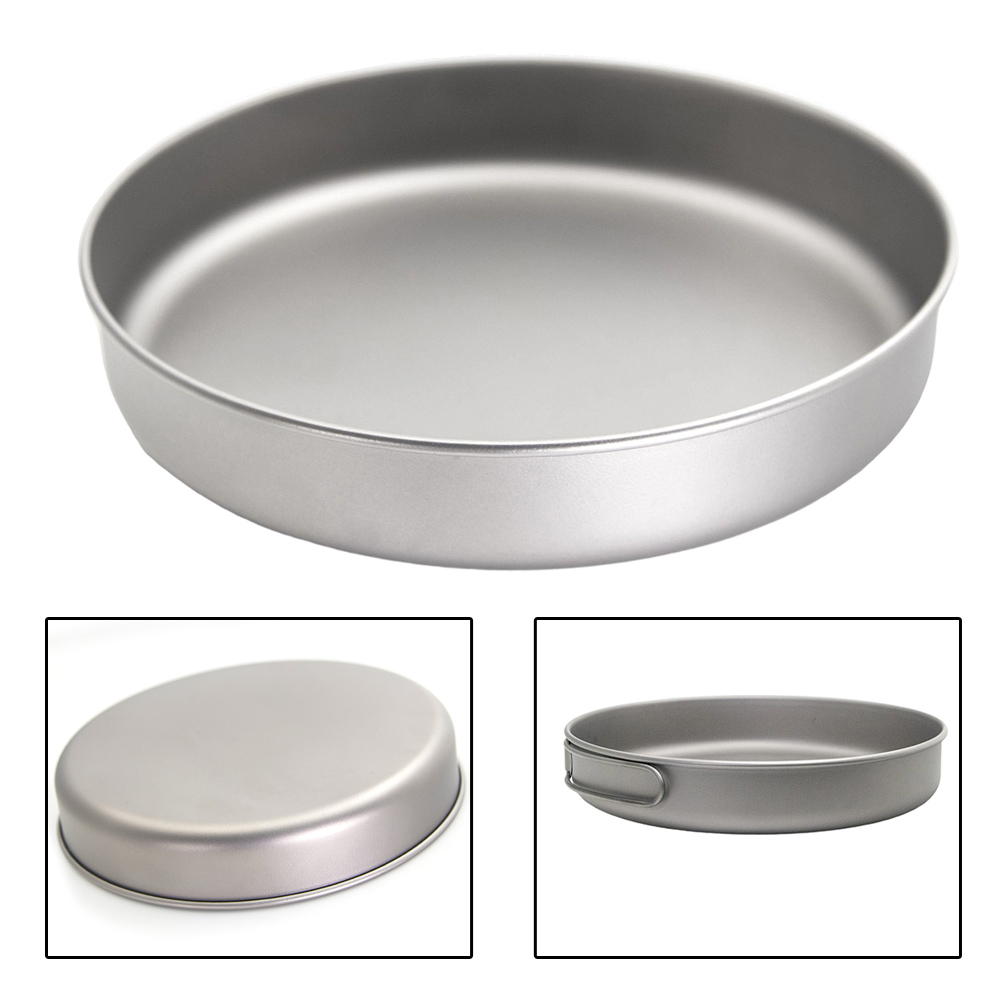 초경량 순수 티타늄 프라이팬 야외 캠핑 하이킹 식기 조 - Camping Cooking Pot 리뷰 및 가격