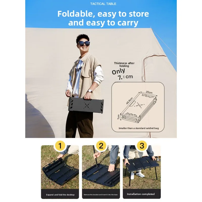 알루미늄 합금 접이식 테이블, 야외 접이식 휴대용 테이 - Camping Cooking Table Foldable 리뷰 및 가격