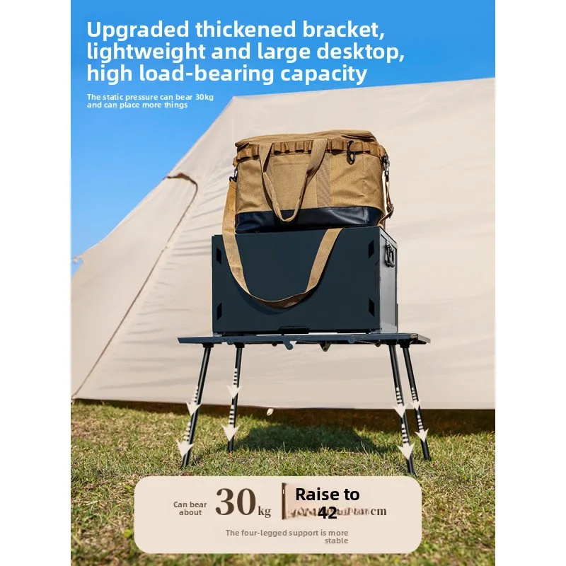 알루미늄 합금 접이식 테이블, 야외 접이식 휴대용 테이 - Camping Cooking Table Foldable 리뷰 및 가격