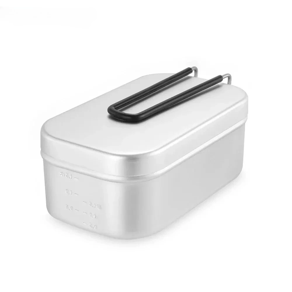 800/1400ML 알루미늄 도시락 상자 여행 캠핑 식 - Camping Cooking And Eating 리뷰 및 가격