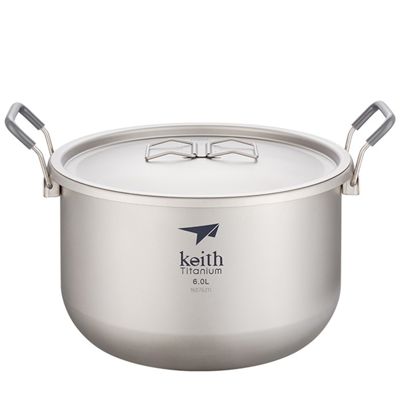 Keith 캠핑 요리 세트, 티타늄 조리기구 스톡 포트 - Camping Cooking Mug 리뷰 및 가격