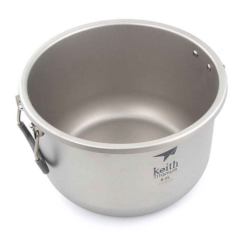 Keith 캠핑 요리 세트, 티타늄 조리기구 스톡 포트 - Camping Cooking Mug 리뷰 및 가격