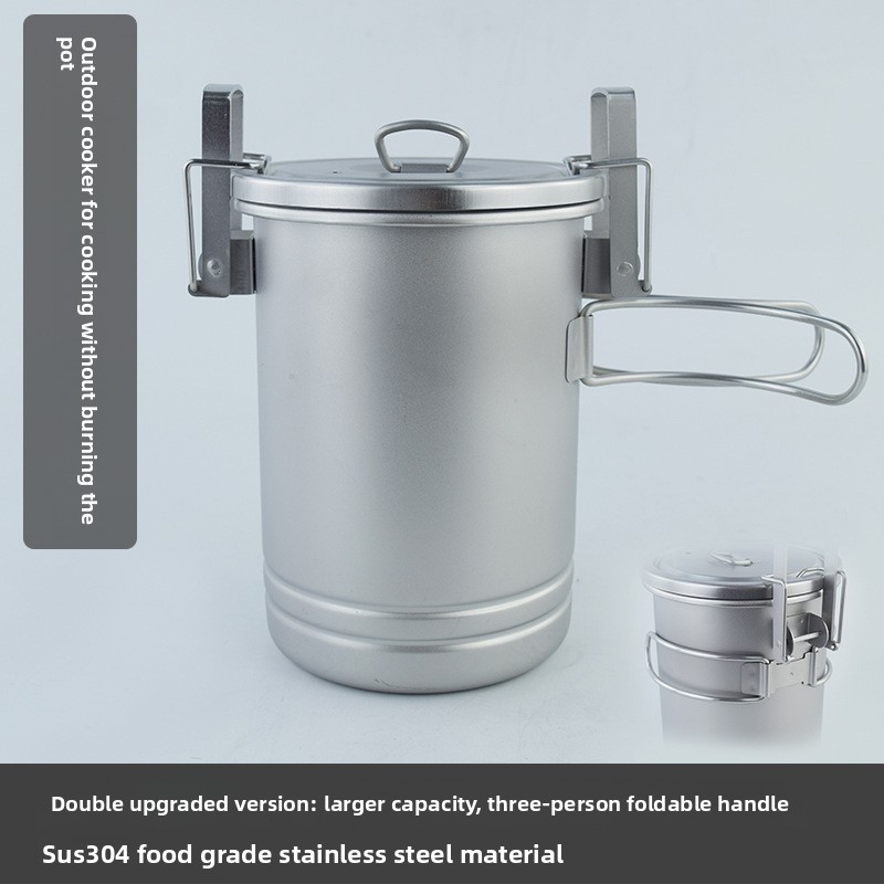 다기능 캠핑 밥솥 304 스테인리스 스틸 걸이식 스튜  - Camping Cooking Pot 리뷰 및 가격