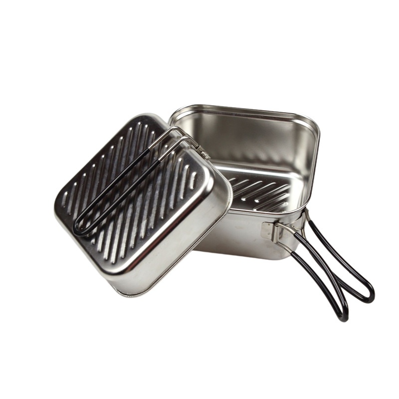 야외 요리용 스테인리스 캠핑 냄비 세트 경량 1.1L  - Camping Lightweight Cooking Pot 리뷰 및 가격