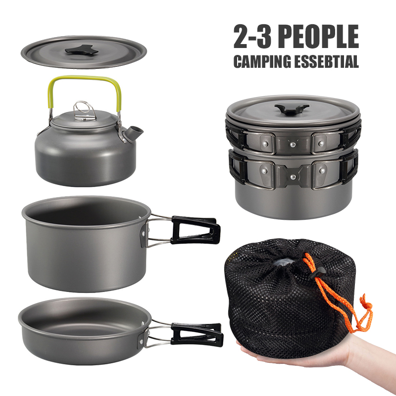 WESTTUNE 캠핑 조리기구 키트 알루미늄 야외 휴대 - Camping Cooking Gear 리뷰 및 가격