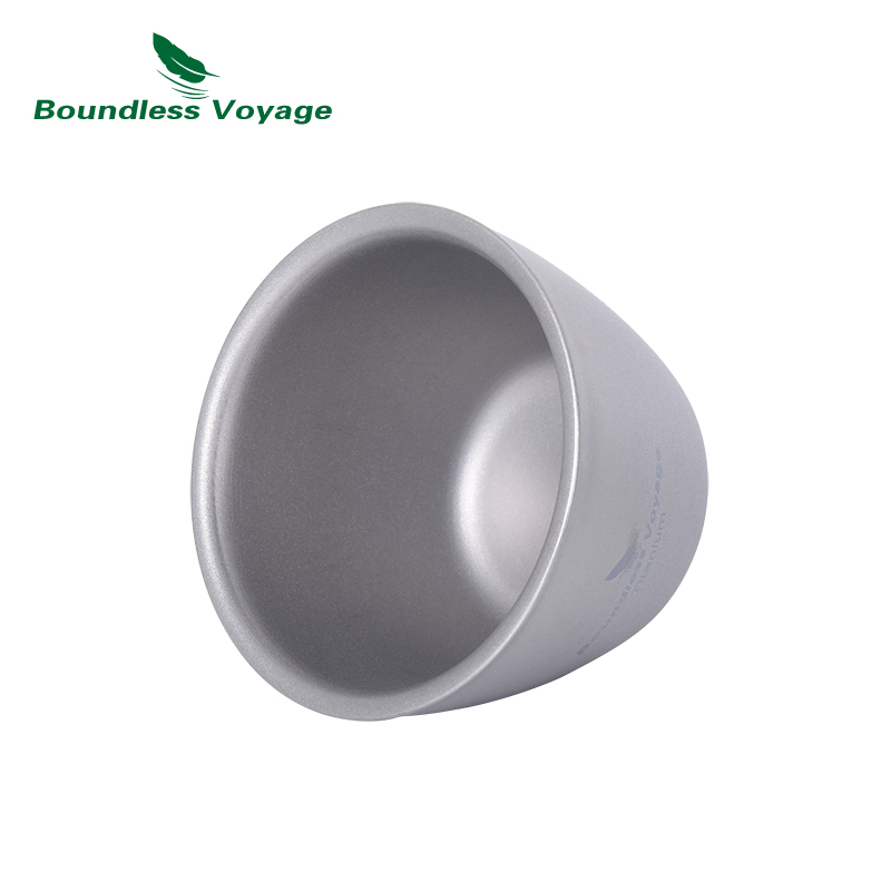 Boundless Voyage 티타늄 이중벽 컵, 티컵 - Camping Cooking Mug 리뷰 및 가격