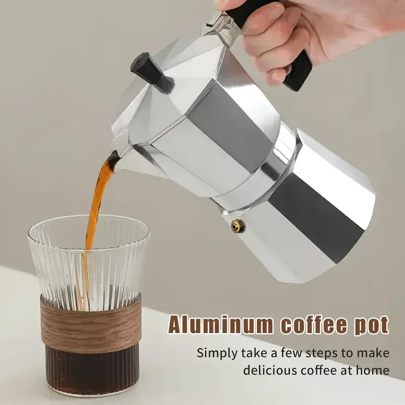 클래식 알루미늄 모카포트 50-300ML 가정용 스토브 - Camping Cooking Gear 리뷰 및 가격