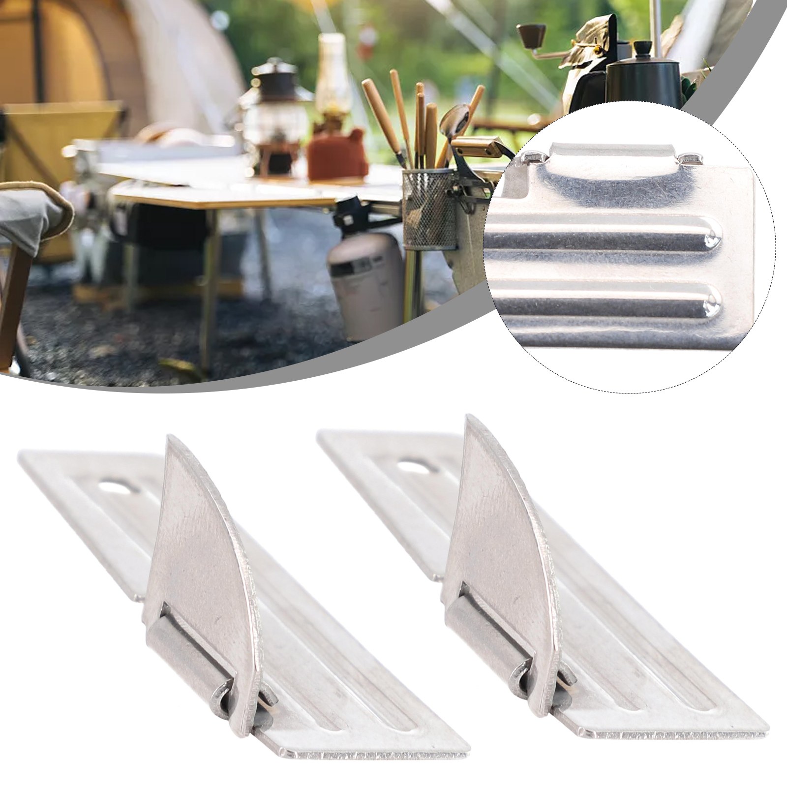 2pcs 스테인레스 스틸 미니 접이식 캔따개 병따개 휴 - Camping Cooking Gadgets 리뷰 및 가격