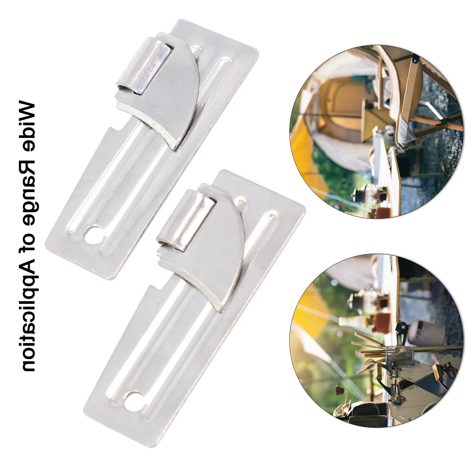 2pcs 스테인레스 스틸 미니 접이식 캔따개 병따개 휴 - Camping Cooking Gadgets 리뷰 및 가격