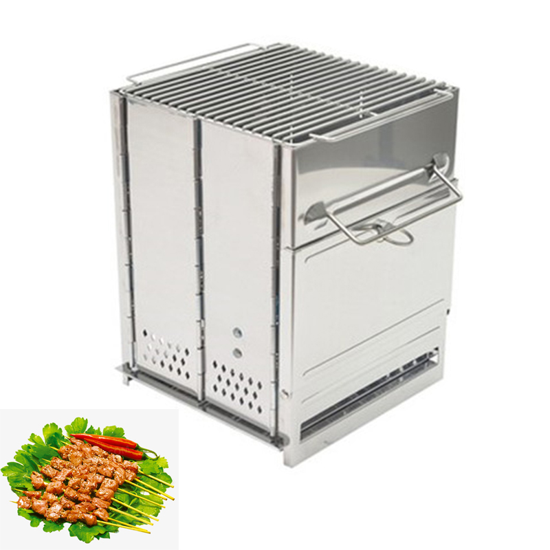 목재 난로 야외 캠핑 장비 분해 가능 휴대용 피크닉 스 - Camping Cooking Wood Stove 리뷰 및 가격