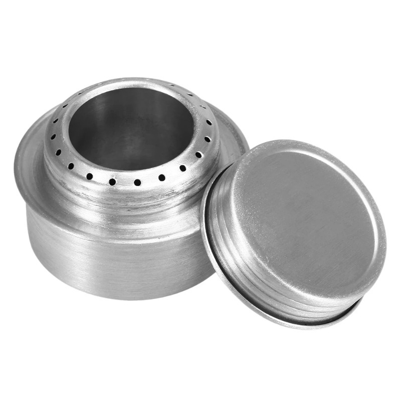 초경량 실버 알코올 스토브 밀폐형 뚜껑 디자인 캠핑 난 - Camping Cooking Burner 리뷰 및 가격