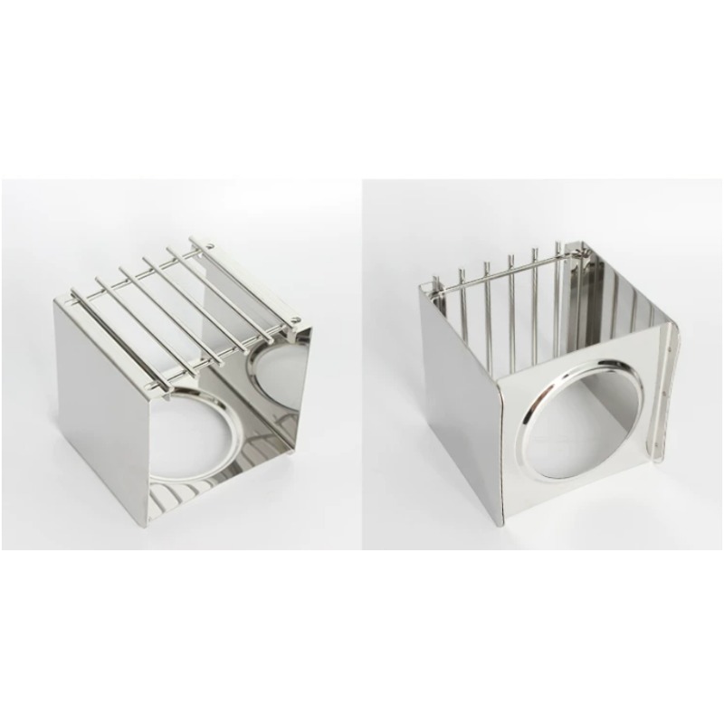 스테인리스 스틸 사각 커피 스토브 스탠드, 모카 포트  - Camping Cooking Gear 리뷰 및 가격