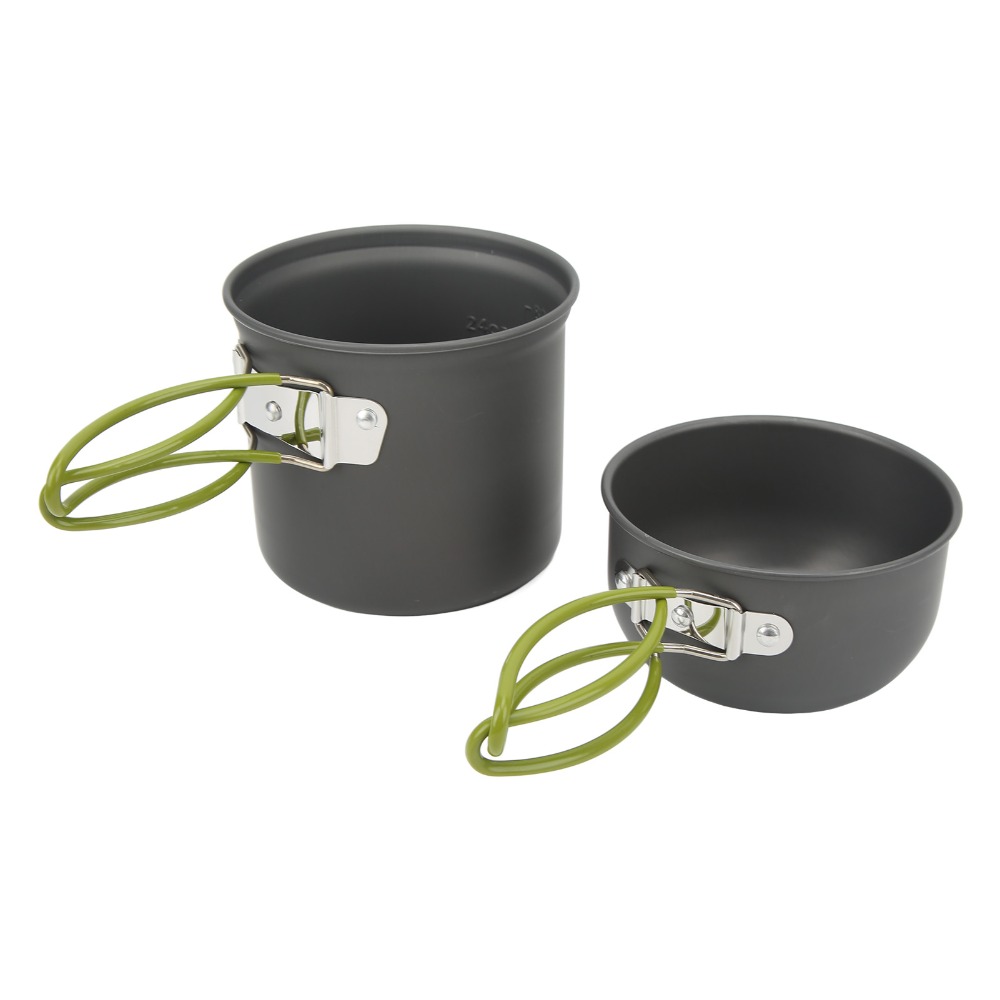 알루미늄 캠핑 요리 세트 손잡이가 있는 고효율 캠핑 조 - Camping Lightweight Cooking Pot 리뷰 및 가격