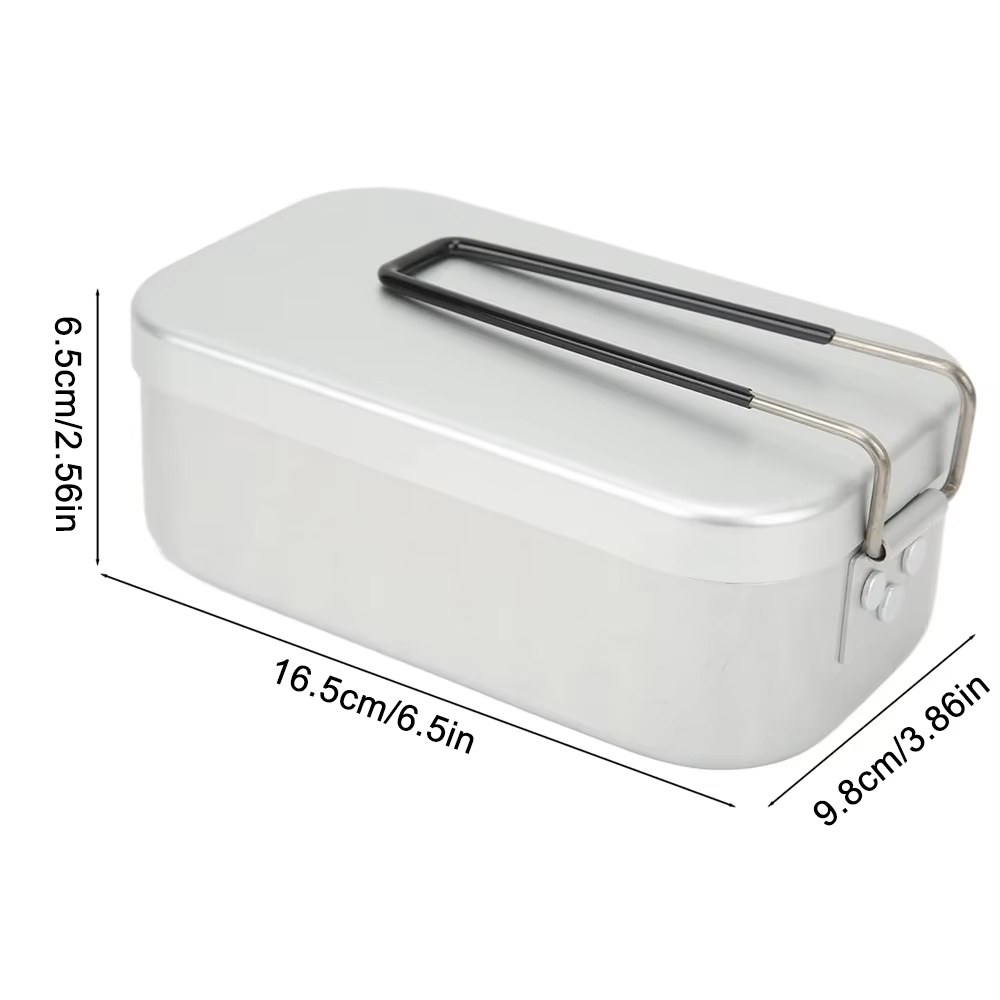 접이식 도시락 상자 손잡이, 성인용 도시락 용기, 알루 - Camping Cooking Pot 리뷰 및 가격