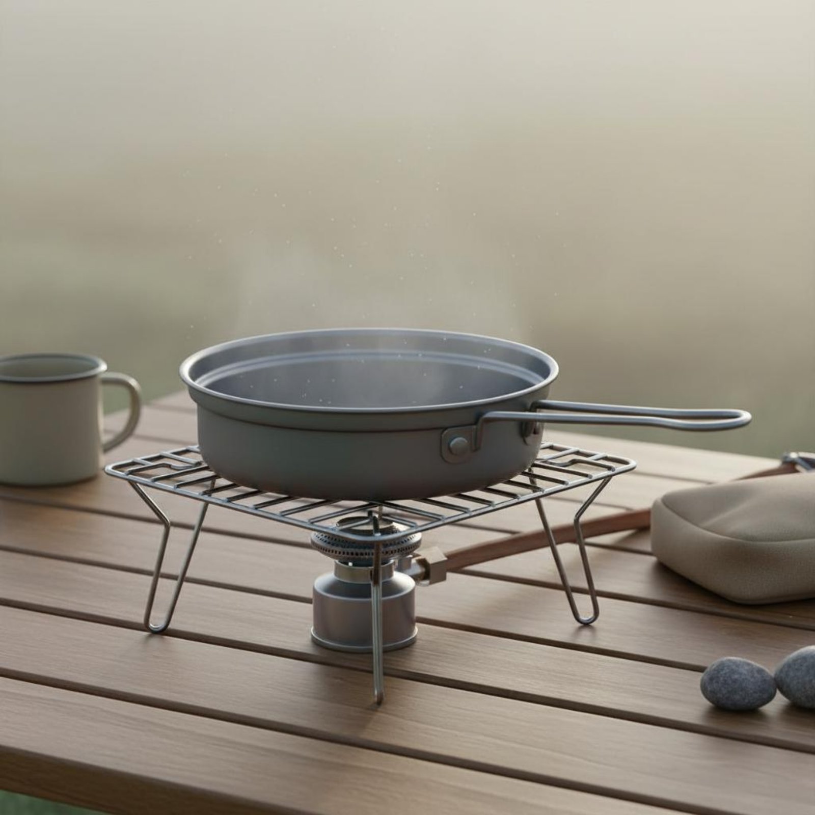 2 조각 금속 캠핑 요리 세트 고강도 배낭 여행용 조리 - Camping Cooking And Dining Set 리뷰 및 가격