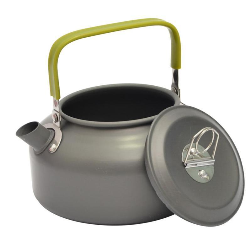 야외 캠핑 조리기구 키트 알루미늄 요리 냄비 세트 물  - Camping Cooking Box Set 리뷰 및 가격
