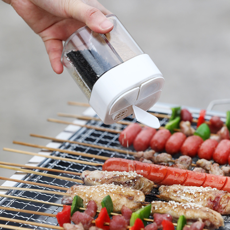 4in1 캠핑 조미료 셰이커 뚜껑이있는 다목적 양념 항 - Camping Cooking Set Stainless Steel 리뷰 및 가격