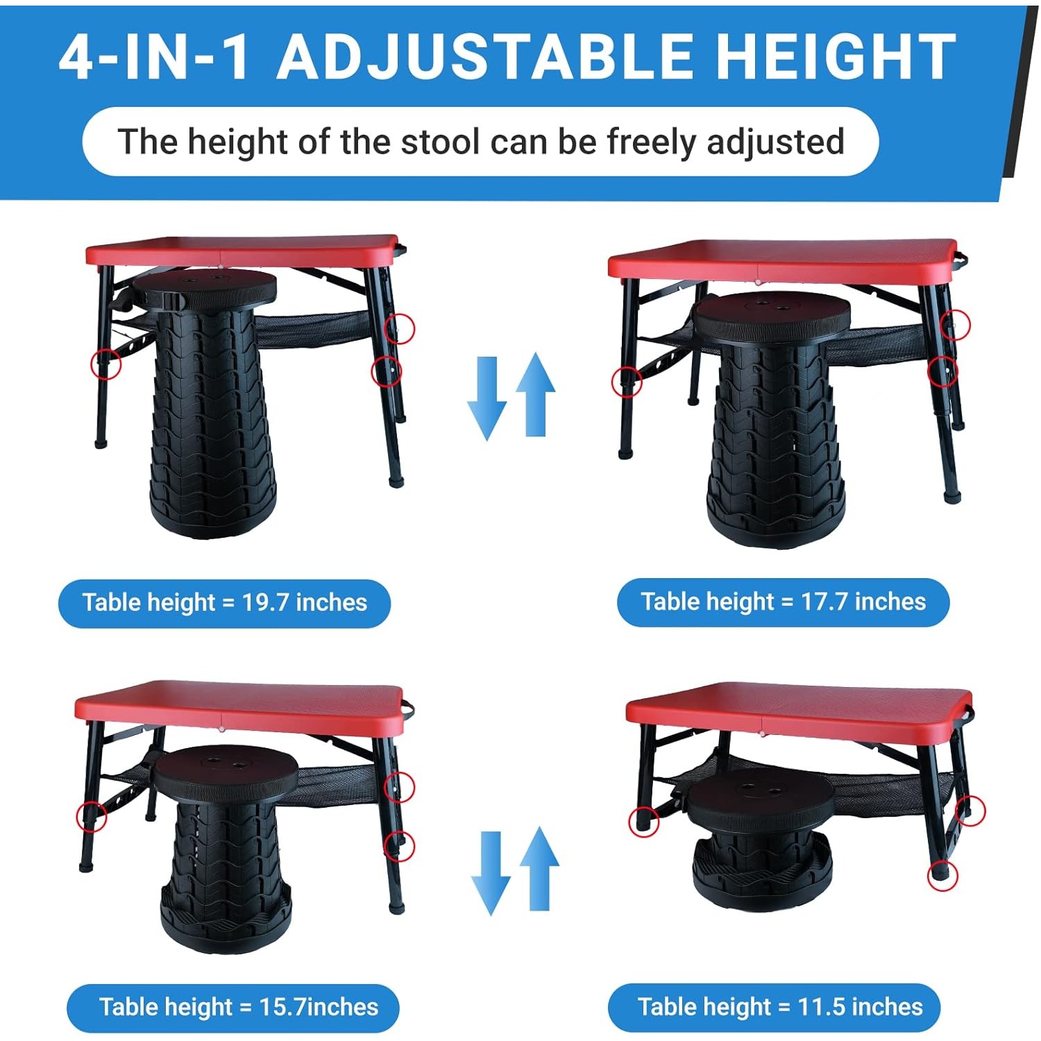 개폐식 접이식 테이블 및 의자 세트 야외 피크닉 노트북 - Camping Cooking Table Foldable 리뷰 및 가격
