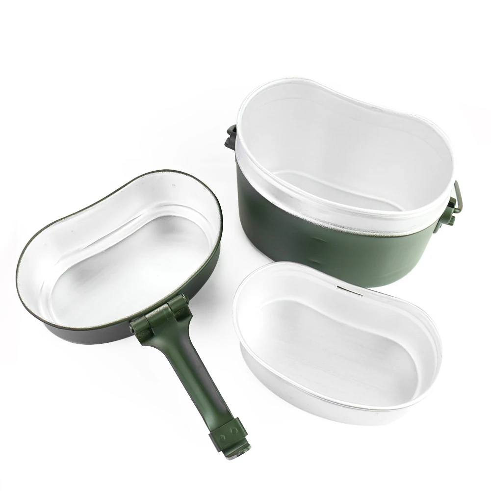 휴대용 합금 냄비와 그릇 도시락 세트 가볍고 내구성 있 - Camping Cooking Box Set 리뷰 및 가격